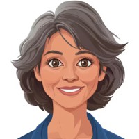 Portrait illustré de Christine Molvinger, formatrice et consultante en formation professionnelle chez ZePartner